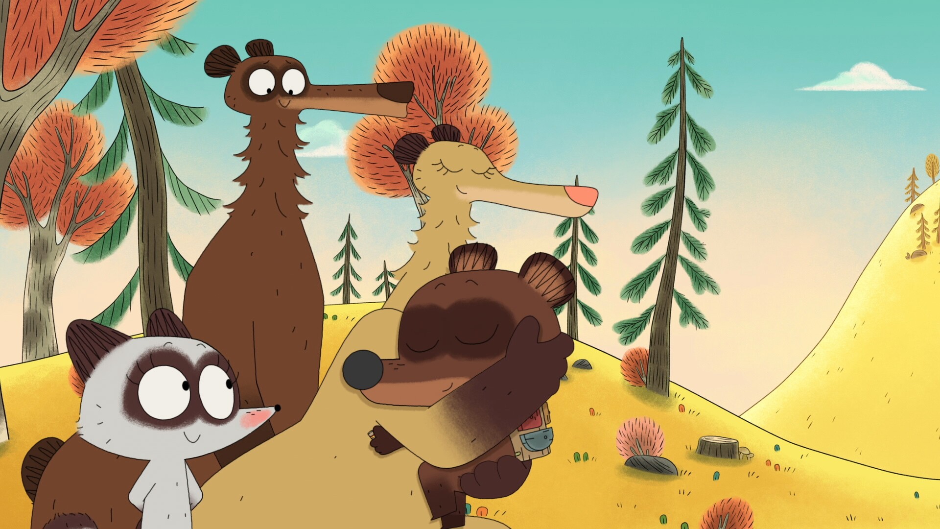 Pompon Ours The dream of the Totem Tree