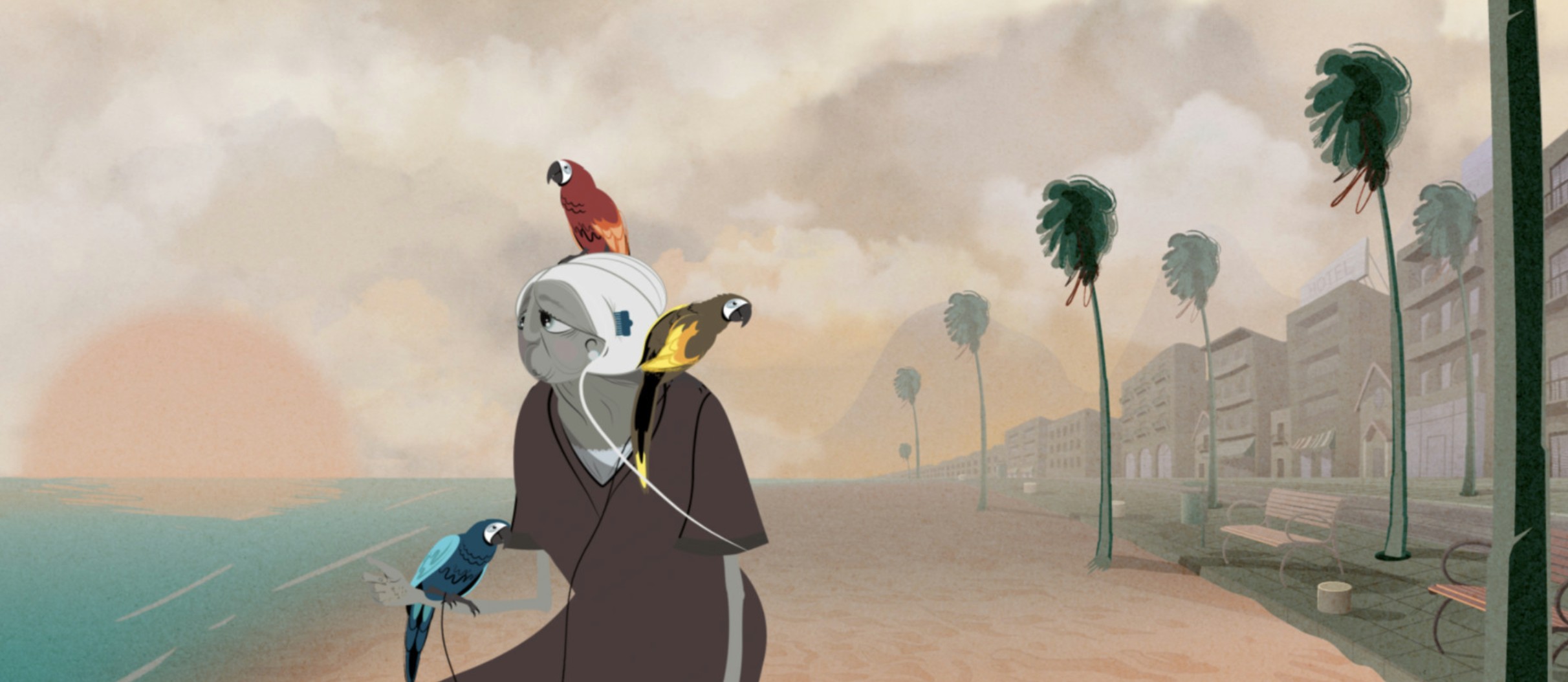 The Parrot lady